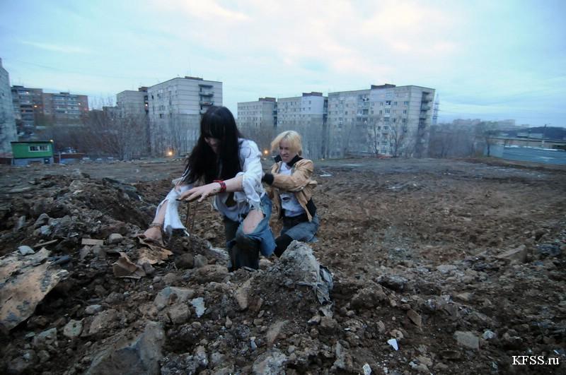 Проект панацея съёмки фильма про зомби во Владивостоке фотографии